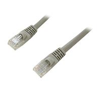 Nippon Labs C6M-50GY Cavi patch di avvio stampati ad iniezione CAT6 UTP, 15 m, grigio