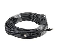 Nippon Labs C6M-75BK Cavi patch di avvio stampati ad iniezione CAT6 UTP, 75 piedi, nero