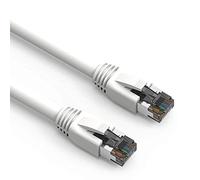 Nippon Labs Cavo di rete Ethernet Cat.8 S/FTP da 3,5 m, 2 GHz, 40 G, bianco