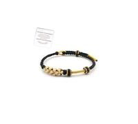 NIQIPOK Braccialetto con scritta "To My Granddaughter" "A Link That Can Never Be Undone Peach Blossom Bracelet for Woman" (lingua italiana non garantita), Adjustable, Corda, Corda