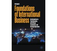 Nir Kshetri Foundations of International Business (Tascabile)
