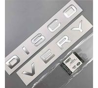 NIRBO Emblema della Copertura del Cofano del Cofano dell'auto con Lettera 3D, Lettere autoadesive per la Testa Anteriore cromata, per Land Rover Range Rover Velar Sport Discovery 2 3 4 Defender