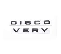 NIRBO Emblema della Copertura del Cofano del Cofano dell'auto con Lettera 3D, Lettere autoadesive per la Testa Anteriore cromata, per Land Rover Range Rover Velar Sport Discovery 2 3 4 Defender