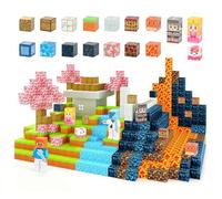 Nirecu Costruzioni Magnetiche Blocchi per Bambini,Giochi Magnetici Set per Bambini,Giocattoli di Compleanno Costruzioni Magnetica per Bambini e Bambine di 3 4 5 6 7 8 Anni