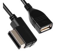 NIRJIK AMI MDI Music Interface Adapter,USB Mini adattatore per A1 A3 A4 A5 A6 A8 Q3 Q5 Q7 TT, adattatore MP3 USB audio, Plug & Play per una facile trasmissione della musica