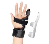 NIRJIK Splint per Pollice E Polso - Supporto Rigido per Entrambe Le Mani Con Tecnologia Respirante per Artrite, Tendinite E Fratture, Adatto Sia per Uomini Che per Donne