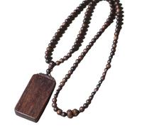 NIRNHYRUR Braccialetto Ciondolo for Auto Dolce-Miele di Grado Affondamento da 8 mm in Legno agar Bianco Vietnam Nha Trang(6mm Beads)