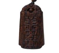 NIRNHYRUR Braccialetto Ciondolo for Auto in Stile Antico in Morbida Seta annodata in Legno di agar Bianco Nha Trang vietnamita