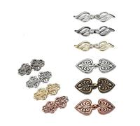 NIRNHYRUR Clip for Maglione 16 Pezzi Clip for Cardigan Vintage da Donna Clip for Maglione Camicetta Scialle Colletto for Camicia Retro Fermagli for Anatre Spilla Fascino Gioielli Regalo(46144)
