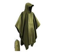 NIRNHYRUR Poncho Antipioggia da Donna con Cappuccio e Tasca Impermeabile Leggero Cappotto Impermeabile Unisex for Uomo Donna