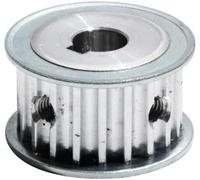 NIRNHYRUR Puleggia per Cinghia di trasmi ssione Wheelton 2 Pezzi HTD5M Tipo 22T 5-20 mm Foro Interno 11/16/21/27 mm Larghezza Cinghia 5 mm Passo 22 Denti(Grooves 21 Bore 12 Keyway 4)