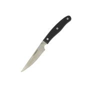 Nirosta 22cm, para cortar, cuchillo Especial Carne Coltello 22 cm, Plastica Pom, Nero E Inossidabile