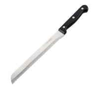 Fackelmann Nirosta Mega Coltello Pane, Acciaio, Nero/Argento