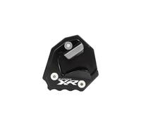 NIRTUIPLM Cavalletto Laterale per Moto per B&M&W S1000XR S 1000XR S1000 XR 2024-2025 Moto CNC Piede Laterale del Basamento Pad Piastra Cavalletto Ingranditore Supporto di Estensione(20-23 Black)