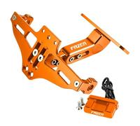 NIRTUIPLM per Ya&ma&ha FZ1 FZ-1 FZ6 FZ-6 FZ8 FZ-8 Fazer 150 250 400 1000 Staffa Porta Targa Regolabile per Moto(10)