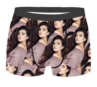 Nirusetty Biancheria intima personalizzata per lui, boxer personalizzati, boxer divertenti da uomo, Mezzo corpo pieno Foto 2, L