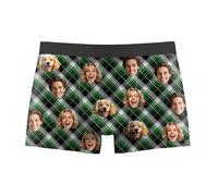 Nirusetty Slip personalizzati per gli uomini Slip con il viso su di loro Personalizza Boxer personalizzati con immagine per gli uomini