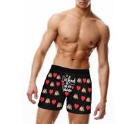 Nirusetty Slip personalizzati per gli uomini Slip con il viso su di loro Personalizza Boxer personalizzati con immagine per gli uomini