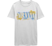 Nirvana All Apologies White M Maglietta