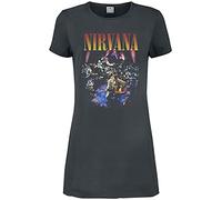 Nirvana Amplified Collection - Live in NYC Donna Miniabito Carbone L 100% Cotone