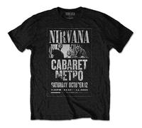 Nirvana Cabaret Metro Black XL Maglietta