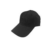 Nirvana Cappellino da Baseball Text Band Logo Nuovo Ufficiale Nero Strapback Size One Size