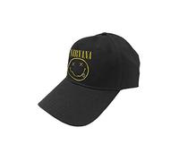Nirvana - Rock Off officially licensed products Nirvana Grunge Face Band Logo Cappellino da Baseball Size One Size