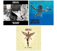 Nirvana: Complete Classic Studio Album Discography - The Kurt Cobain Years - 3 Audio (Bleach / Nevermind / In Utero)
