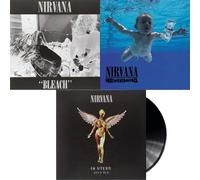 Nirvana: Complete Vinyl Studio Album Discography (Bleach / Nevermind / In Utero)