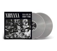 NIRVANA - FEELS LIKE FIRST TIME CLEAR VINYL - Vinyl Record DLP - F72z