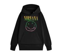 Nirvana Felpa con Cappuccio Logo Adulto Unisex (NS9865)