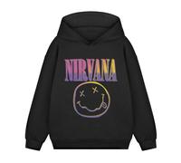 Nirvana Felpa con Cappuccio Logo Tramonto Bambini