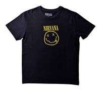 Nirvana: Flower Sniffin (Back Print) (T-Shirt Unisex Tg. S) -
