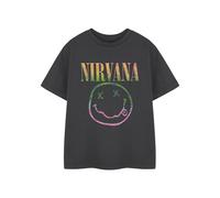 Nirvana Grigio Rainbow Logo Kids T-shirt a maniche corte Unisex Bambini