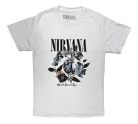 Nirvana Heart Shape Box autorizzato Uomo maglietta