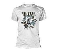 NIRVANA - HEART SHAPED BOX WHITE T-Shirt Small