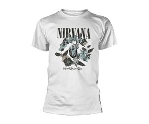NIRVANA - HEART SHAPED BOX WHITE T-Shirt Small
