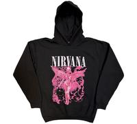 Nirvana In Utero Angel Rosso Pullover Felpa Con Cappuccio Size L