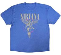 Nirvana In Utero Light Blue M Maglietta