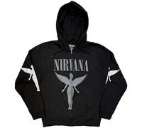 Nirvana In Utero Mono autorizzato Felpa con Cappuccio