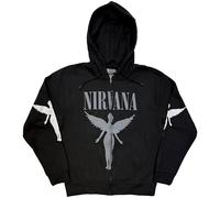 Nirvana In Utero Mono Charcoal Grey XL Felpa con cappuccio