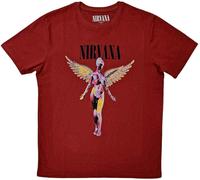 Nirvana In Utero Red L Maglietta