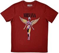 Nirvana In Utero Red M Maglietta