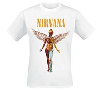 Nirvana In Utero Uomo T-Shirt Bianco XL 100% Cotone Regular