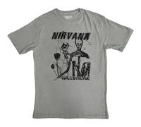 Nirvana Incesticide Stacked Logo autorizzato Uomo maglietta