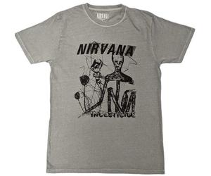 Nirvana Incesticide Stacked Logo Green 2XL Maglietta