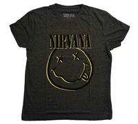 Nirvana Inverse Smile autorizzato Uomo maglietta