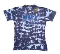 Nirvana Kids T Shirt Nevermind Wavy Band Logo Nuovo Ufficiale Purple