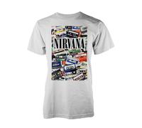 Nirvana Kurt Cobain Bleach Nevermind In Utero ufficiale Uomo maglietta unisex
