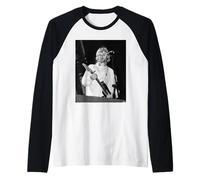 Nirvana Kurt Cobain dal Vivo a Reading Incesticide 1992 Maglia con Maniche Raglan